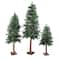3ft., 4ft., & 5ft. Unlit Woodland Alpine Artificial Christmas Tree Set